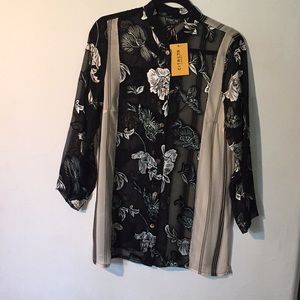 Citron long sleeve Blouse